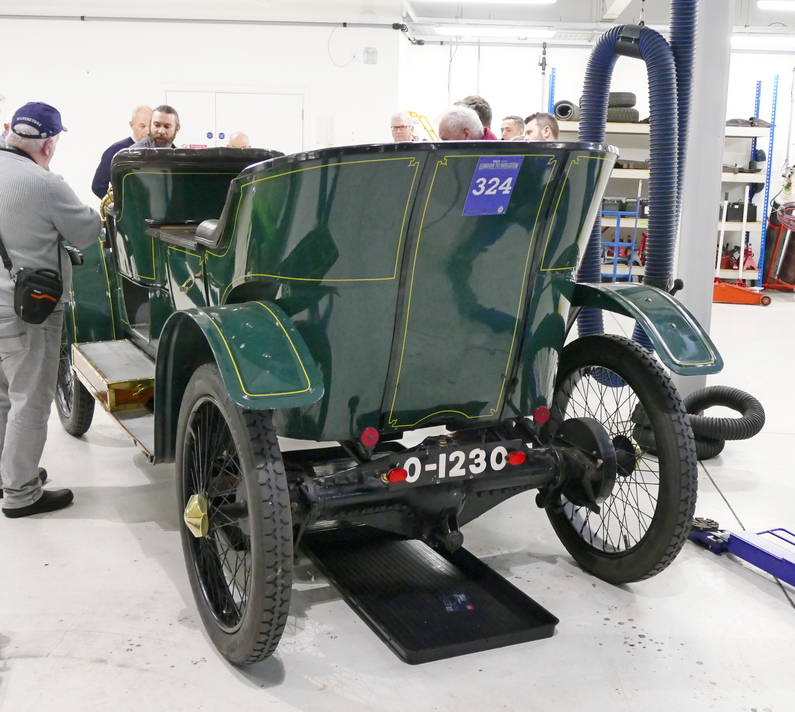 1904 Lanchester pre production 20 HP. Rear