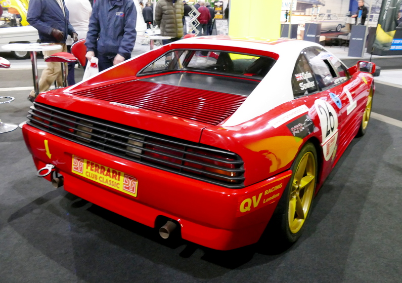 Ferrari 348 Coupe. Rear.
