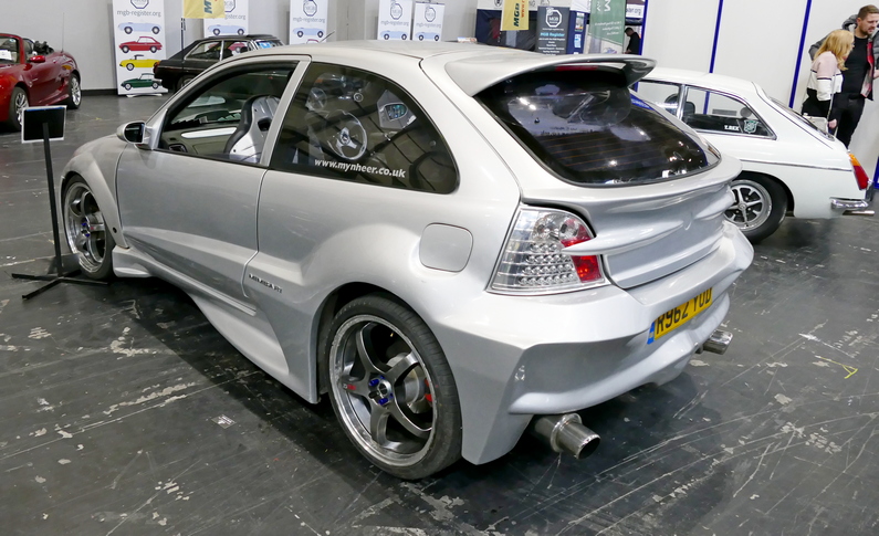 Rover 200 customised. Rear.