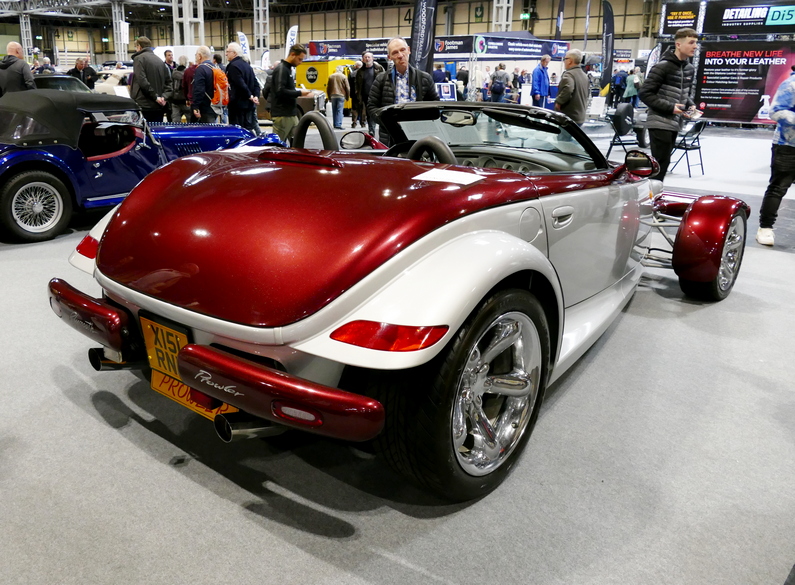 2001 Plymouth Prowler. Rear.