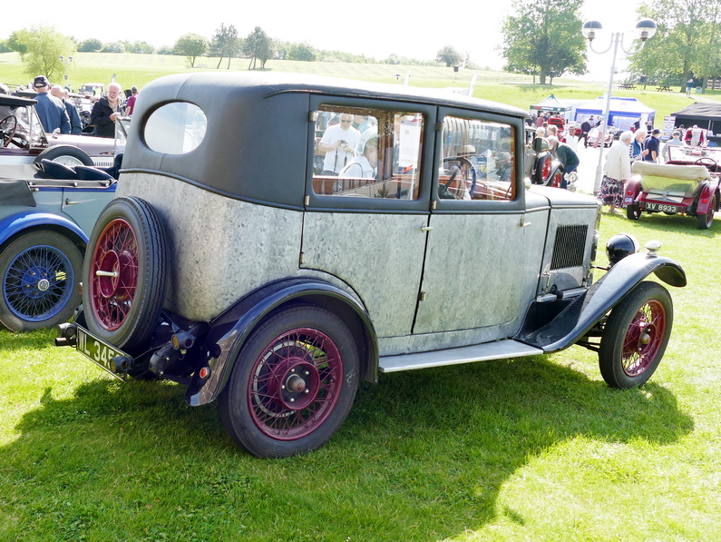 1927 MG 14/40 Flat Nose, Speckled Hen. Rear