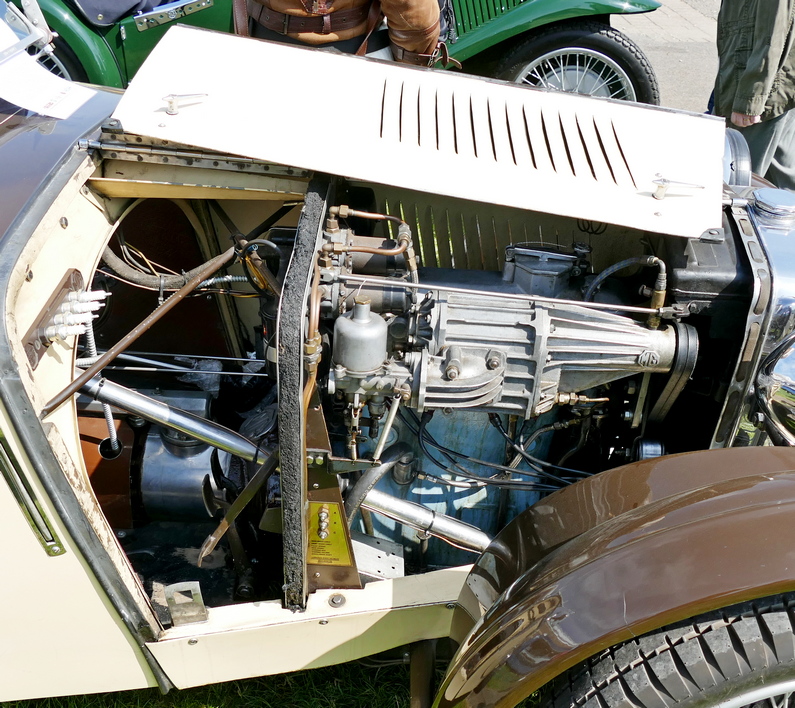 1935 MG PB 939cc Superchaged engine.