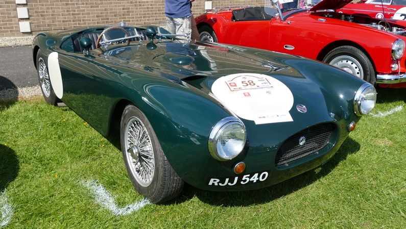 1955 Lester MG sports racing car with 1356 cc 4 cyl. XPAG engine.