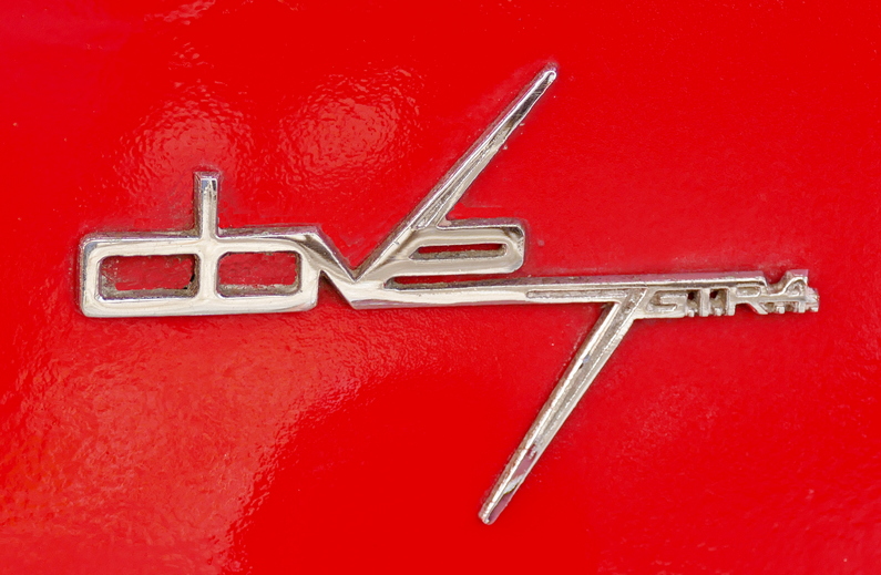 Triumph TR4 GT Dove Badge