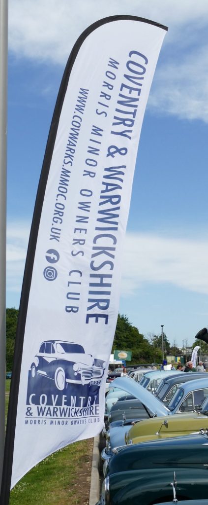 Coventry & Warwickshire Morris Minor O.C. Banner