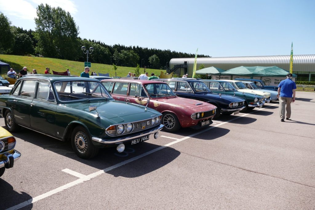 Triumph 2000s and 2.5 PIs at Gaydon 2023