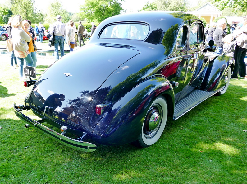 1938 Chevrolet Business Coupe. Rear.