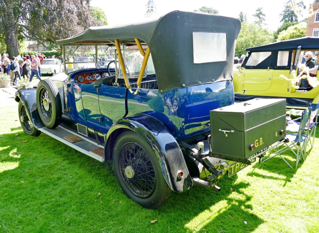 1924 Rolls Royce Tourer. Rear