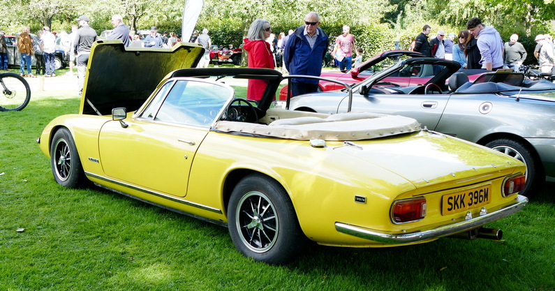 c. 1972 Lotus Elan Plus 2S. Rear.