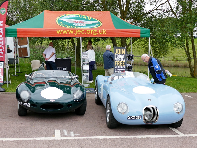 Jaguar Enthusiasts Club Stand at the British Motor Museum Sept. 2023