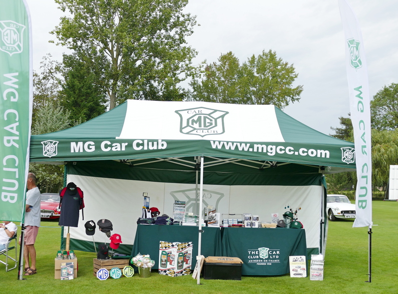 MG CC Stand at MG Not Out Abingdon 10/09/23