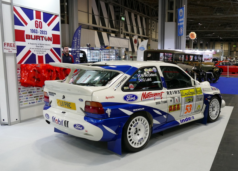 1993 Ford Focus RS Cosworth Rally Car by M Sport. Rear.