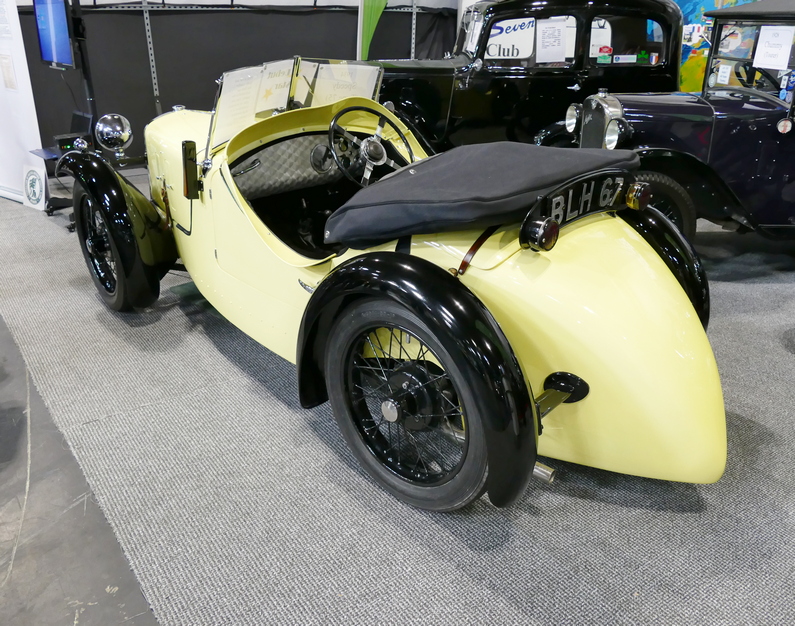 1934 Austin 7 EK75 'Speedy'. Rear