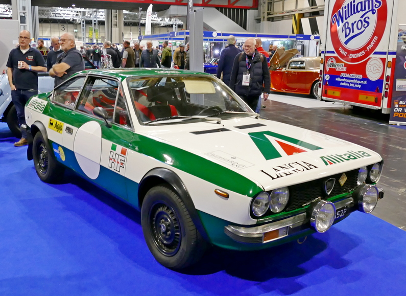 Lancia Beta Coupe replica of the 1975 AlItalia Rally Car.