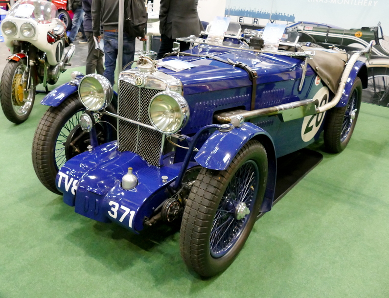 1933 MG J4 ex Luis Fontes racer.
