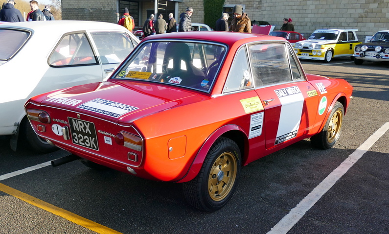 1971/2 Lancia Fulvia. Rear.