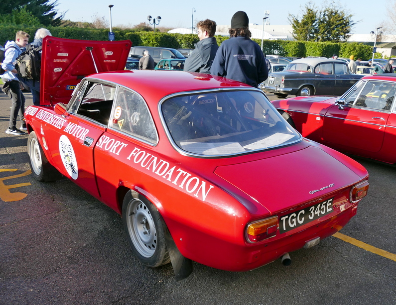 1967 Alfa Romeo Giulia Sprint GT. Rear