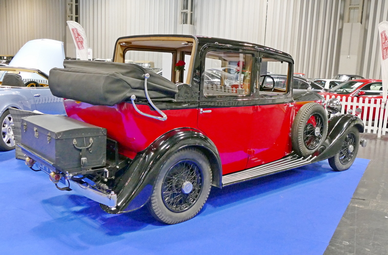 1934 Rolls Royce 20 -25 Landaulette. Rear. 