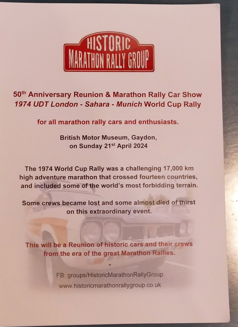 Historic Marathon Rally Group