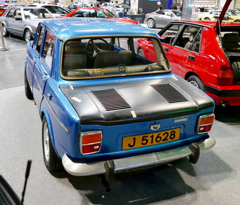 1975 Simca 1000 GLS. Rear.